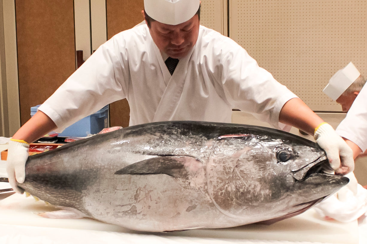 マグロの解体ショー　約30～35㎏相当/495,000円(税込)～