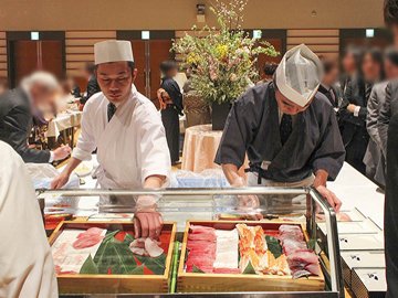 出張板前 握り寿司 おひとり様2,420円(税込)~